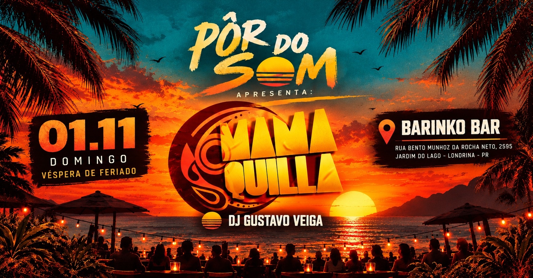 Pôr do Som - Show Mama Quilla