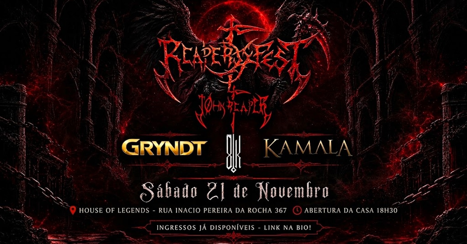 REAPERFEST: METAL HORROR NIGHT