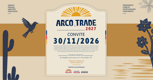 Imagem do evento ARCO TRADE | GRUPO ARCO-MIX 2027 - 1ª EDIÇÃO