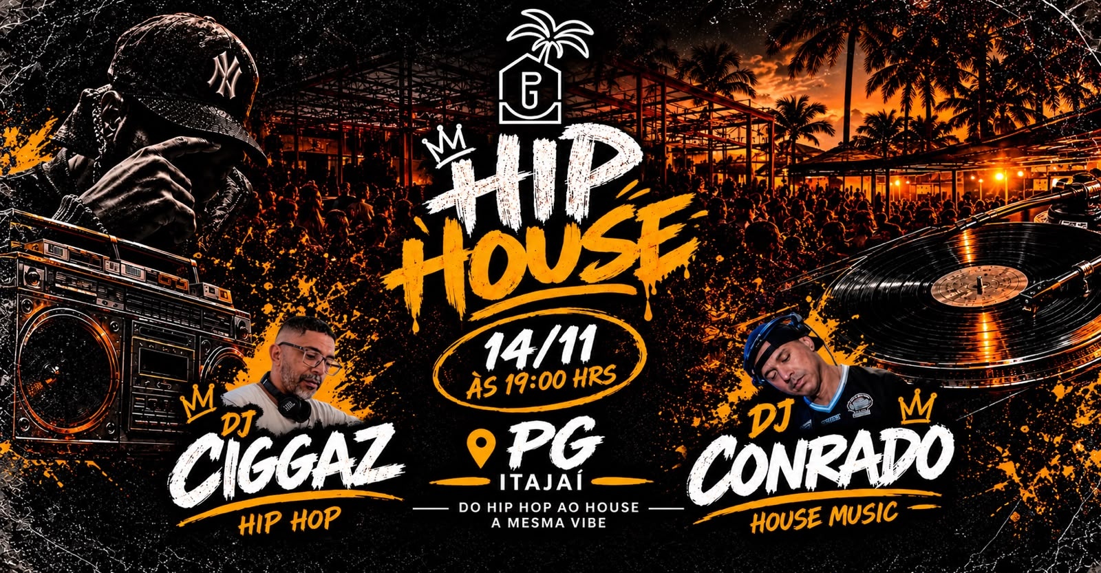 HIP HOUSE 14/11 NO PG - Itajaí, SC