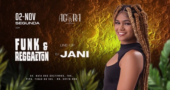 Imagem do evento 02/11 FUNK E REGGAETON | Agora Club