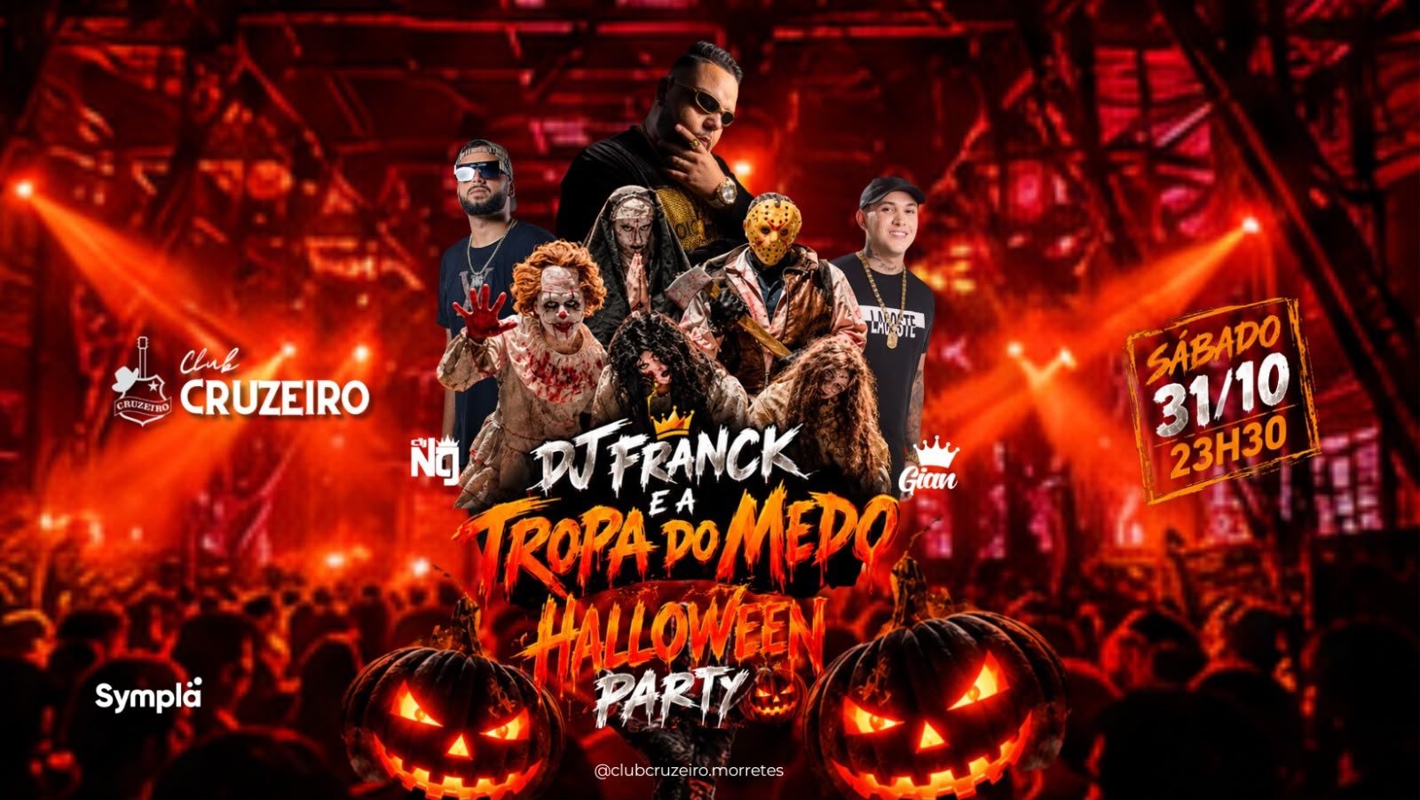 HALLOWEEN PARTY - CLUB CRUZEIRO - Morretes, PR