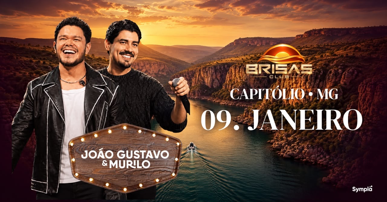 JOÃO GUSTAVO E MURILO - BRISAS CLUB - CAPITÓLIO|MG - Capitólio, MG