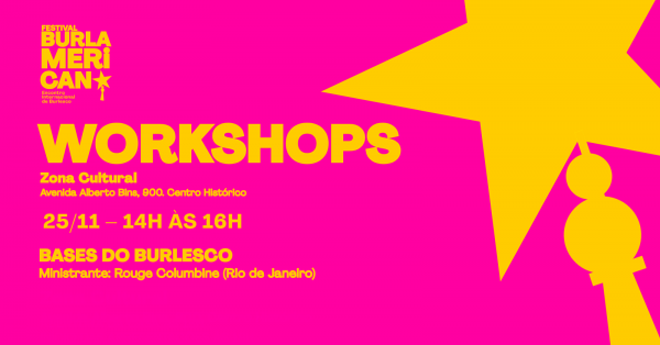 Imagem do evento Workshop Bases do Burlesco com Rouge Columbine