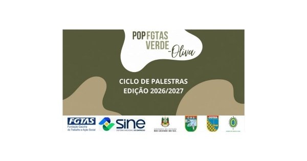 Imagem do evento PALESTRA POP FGTAS FGTAS VERDE-OLIVA