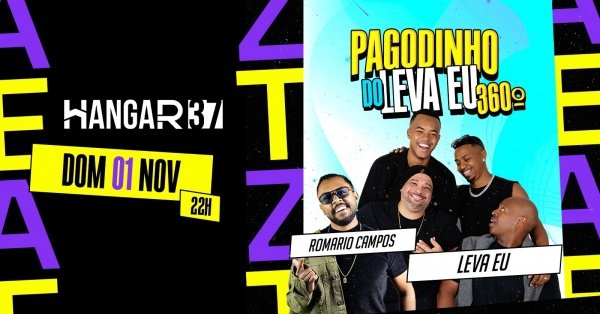 Imagem do evento PAGODE DO LEVA 360°
