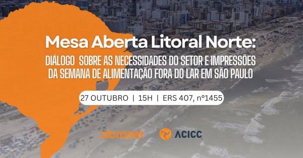Imagem do evento Mesa Aberta Litoral Norte|Diálogo Aberto sobre as necessidades do setor e impressões da MIssão SP