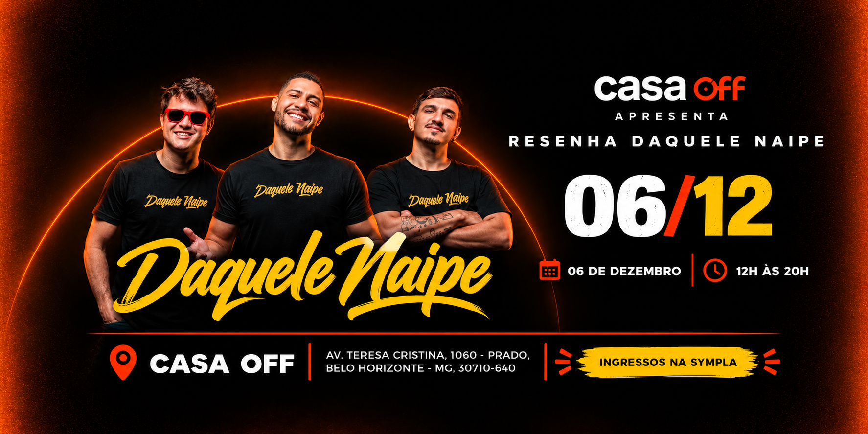 Resenha Daquele Naipe - Belo Horizonte, MG