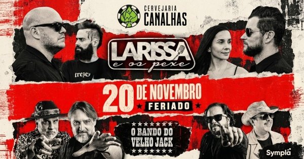 Imagem do evento O Bando do Velho Jack e Larissa e os Pexe na Canalhas