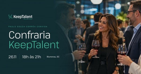 Imagem do evento Confraria KeepTalent | GRH-SC