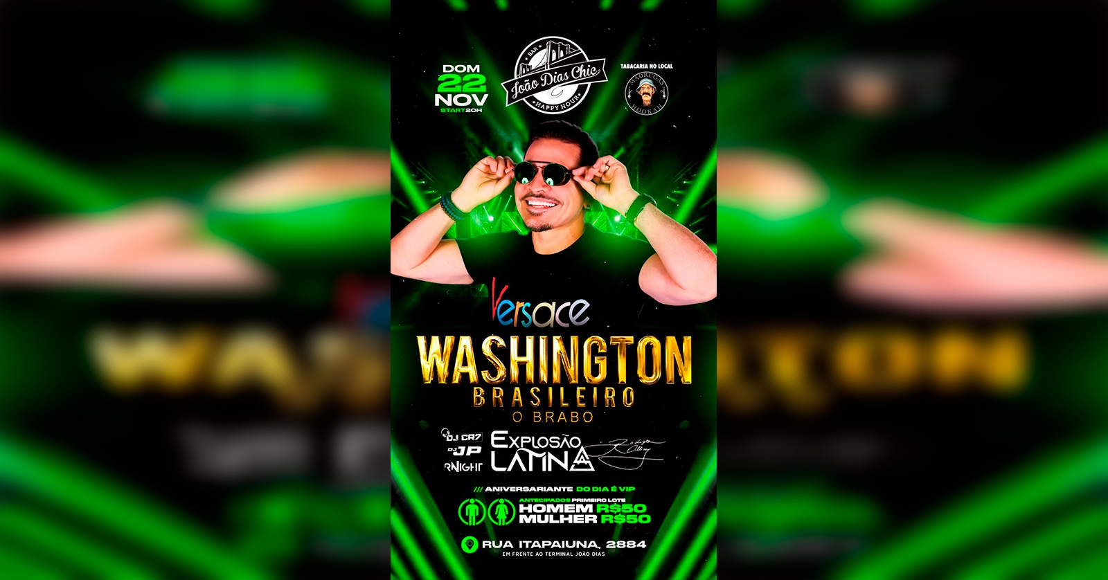 SHOW WASHINGTON BRASILEIRO - São Paulo, SP