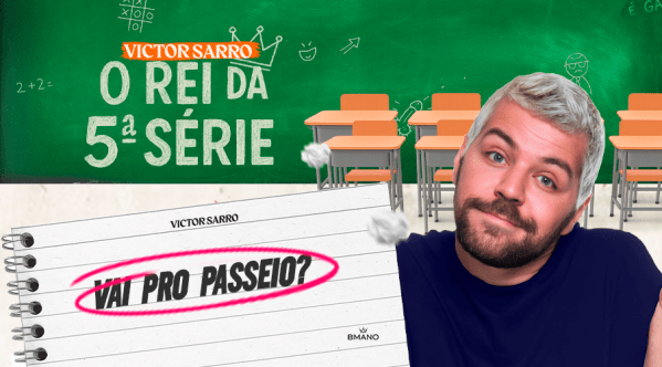 Imagem do evento Victor Sarro - O rei da quinta série