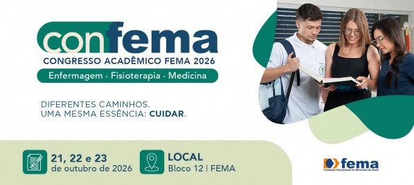 Imagem do evento ConFEMA Enfermagem - Fisioterapia - Medicina