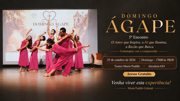 Imagem do evento 5º ENCONTRO DOMINGO ÁGAPE: O Amor que Inspira, a Fé que Ilumina, a Razão que Busca