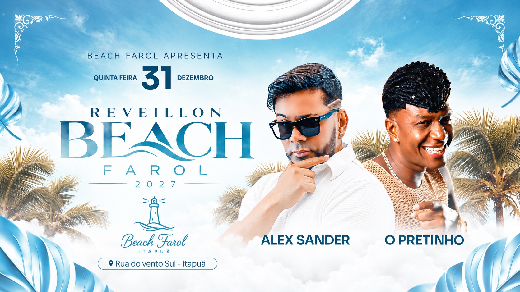 Reveillon Beach Farol 2027 - Salvador, BA