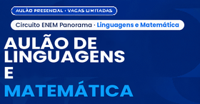 Imagem do evento Aulão - Linguagens e Matemática - Colégio Panorama