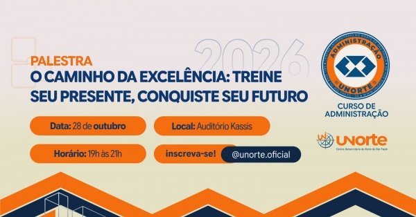 Imagem do evento O Caminho da excelência: Treine seu presente, conquiste seu futuro.