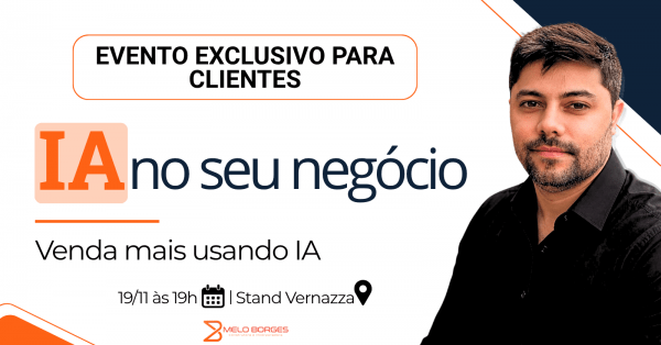 Imagem do evento IA no seu negócio - Venda mais usando IA