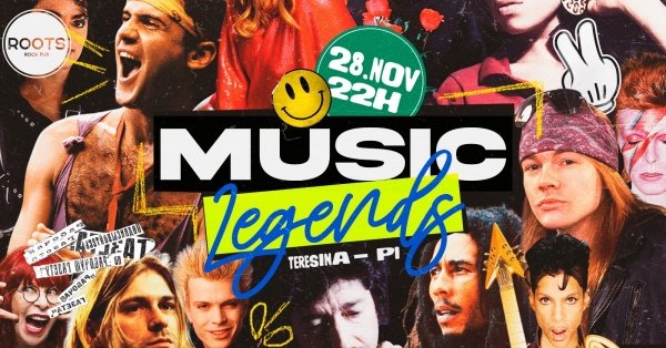 Imagem do evento MUSIC LEGENDS - TERESINA / PI