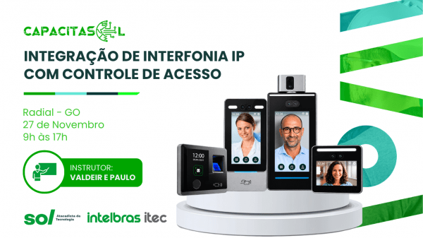 Imagem do evento Integração de Interfonia IP com Controle de Acesso - Radial