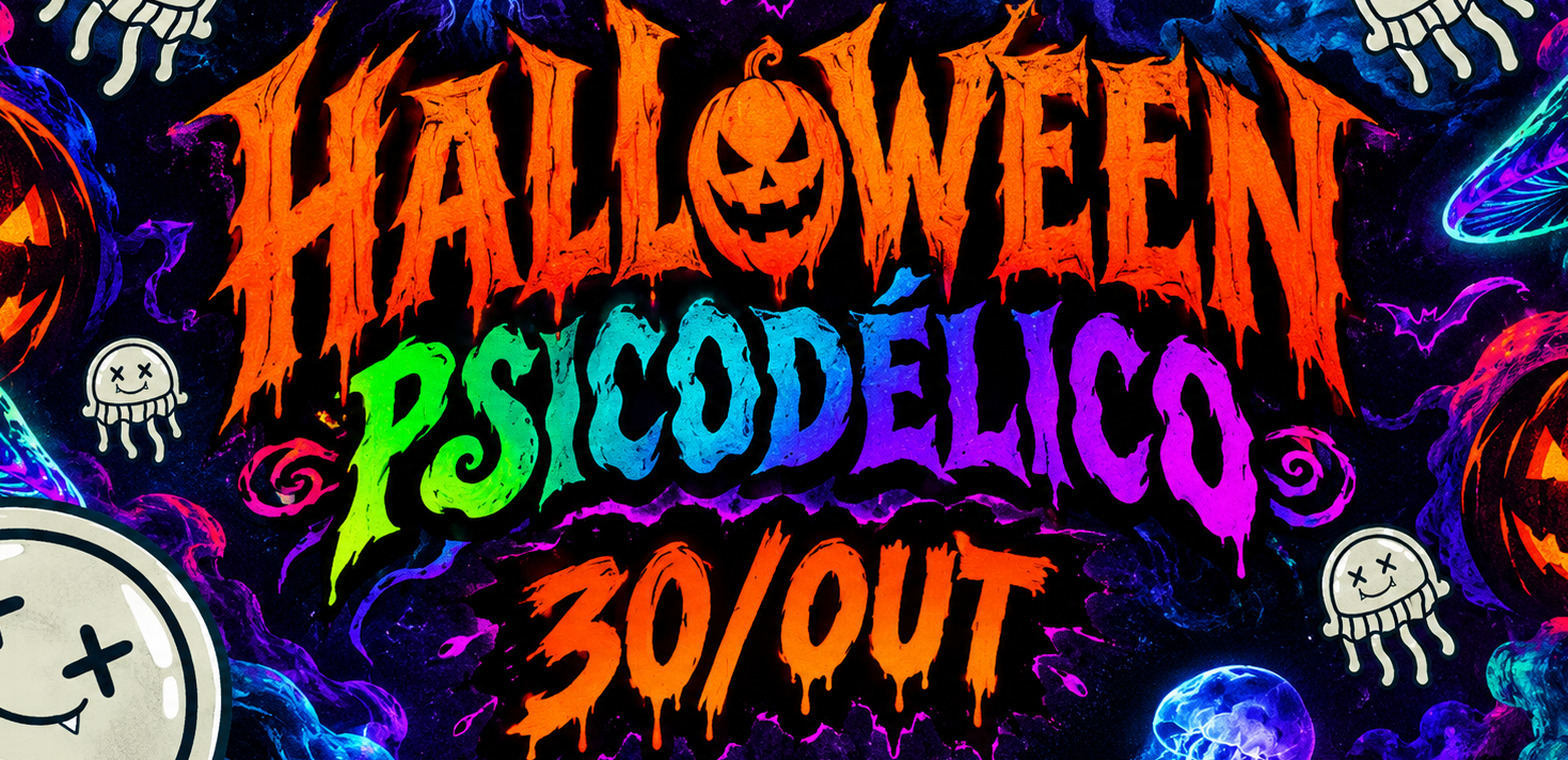 HALLOWEEN PSICODELICO - 30/OUT - Jijoca de Jericoacoara, CE