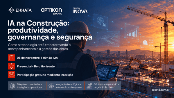 Imagem do evento IA na Construção: Produtividade, Governança e Segurança