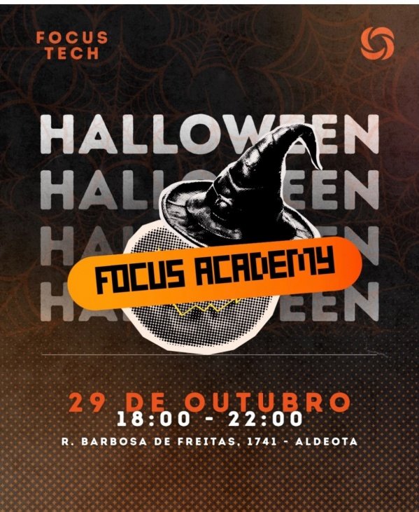 Imagem do evento FOCUS HALLOWEEN TECH ACADEMY