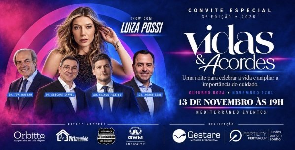 Imagem do evento Vidas & Acordes 2026 | 3ª edição