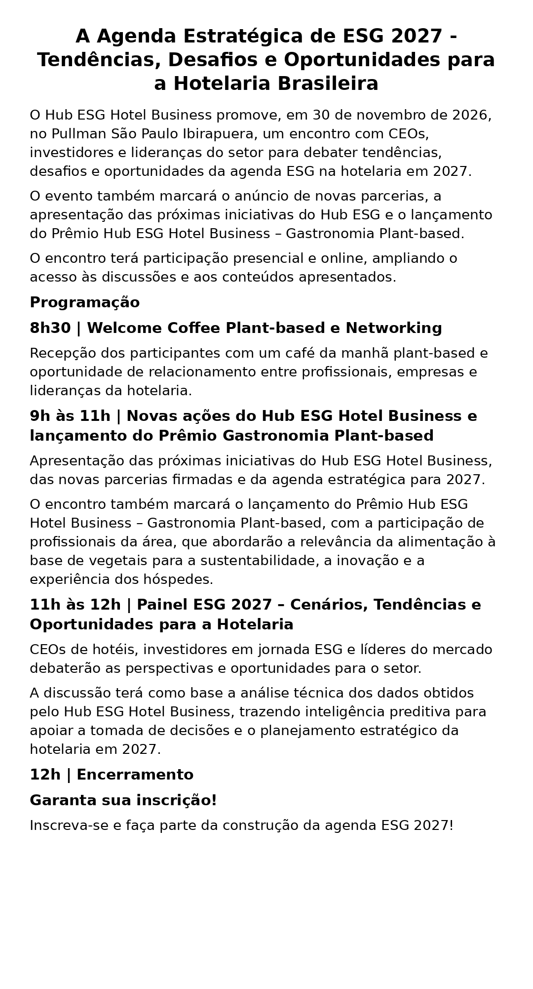 Imagem 1 da descrição do evento