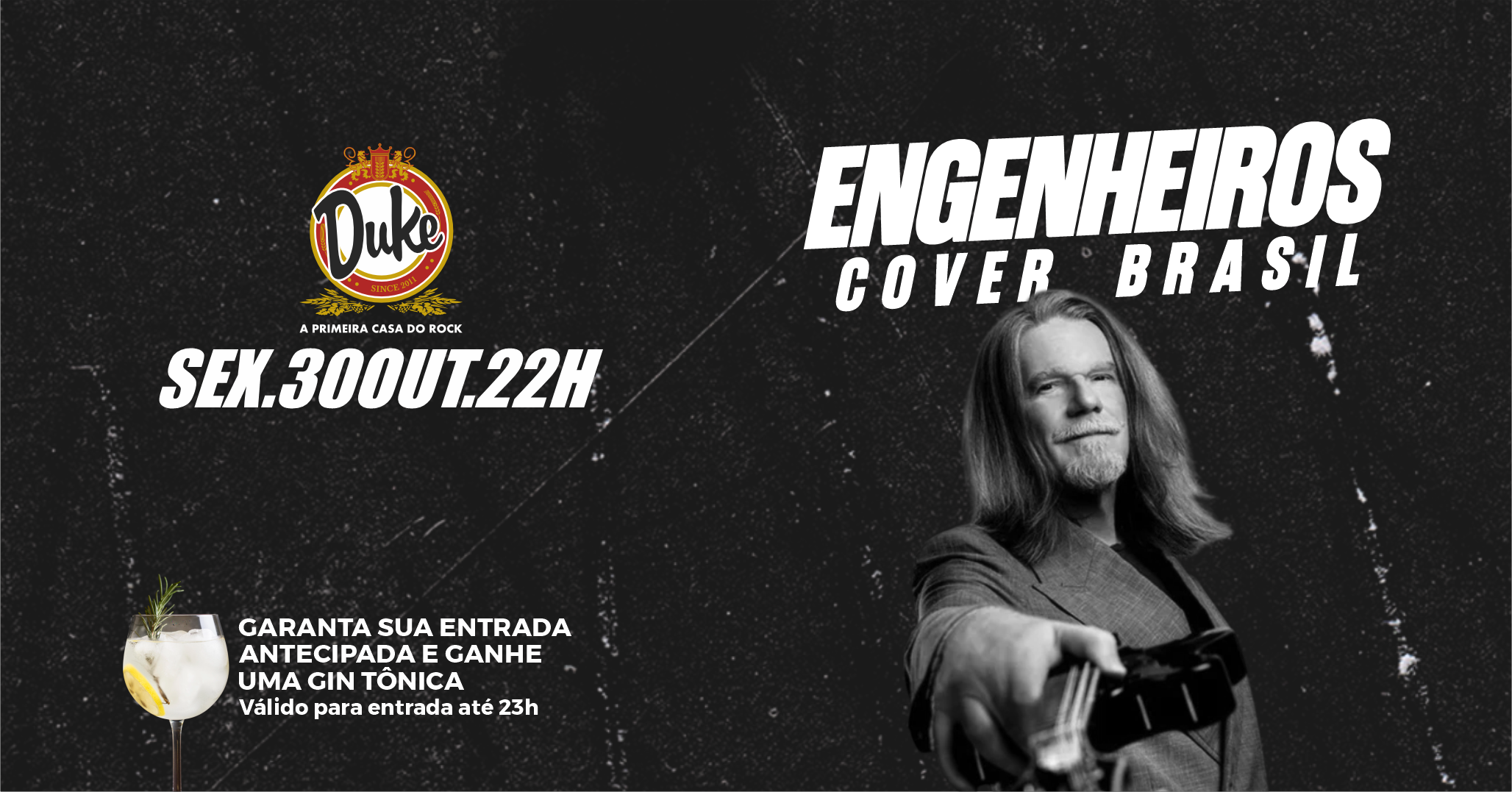 Duke Pub - Engenheiros Cover Brasil - Sexta-feira - 30/10
