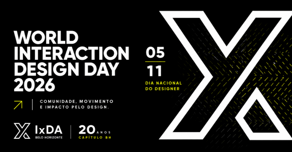 Imagem do evento IxDABH | Meetup Novembro - Dia do Designer