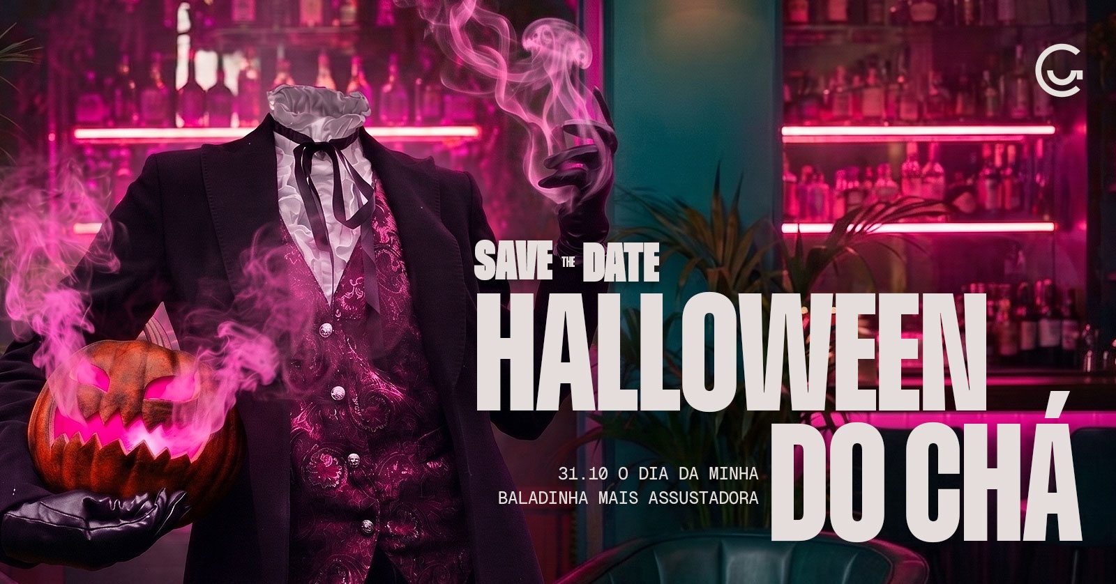 Halloween do Chá das Cinco 2026 - Aracaju, SE