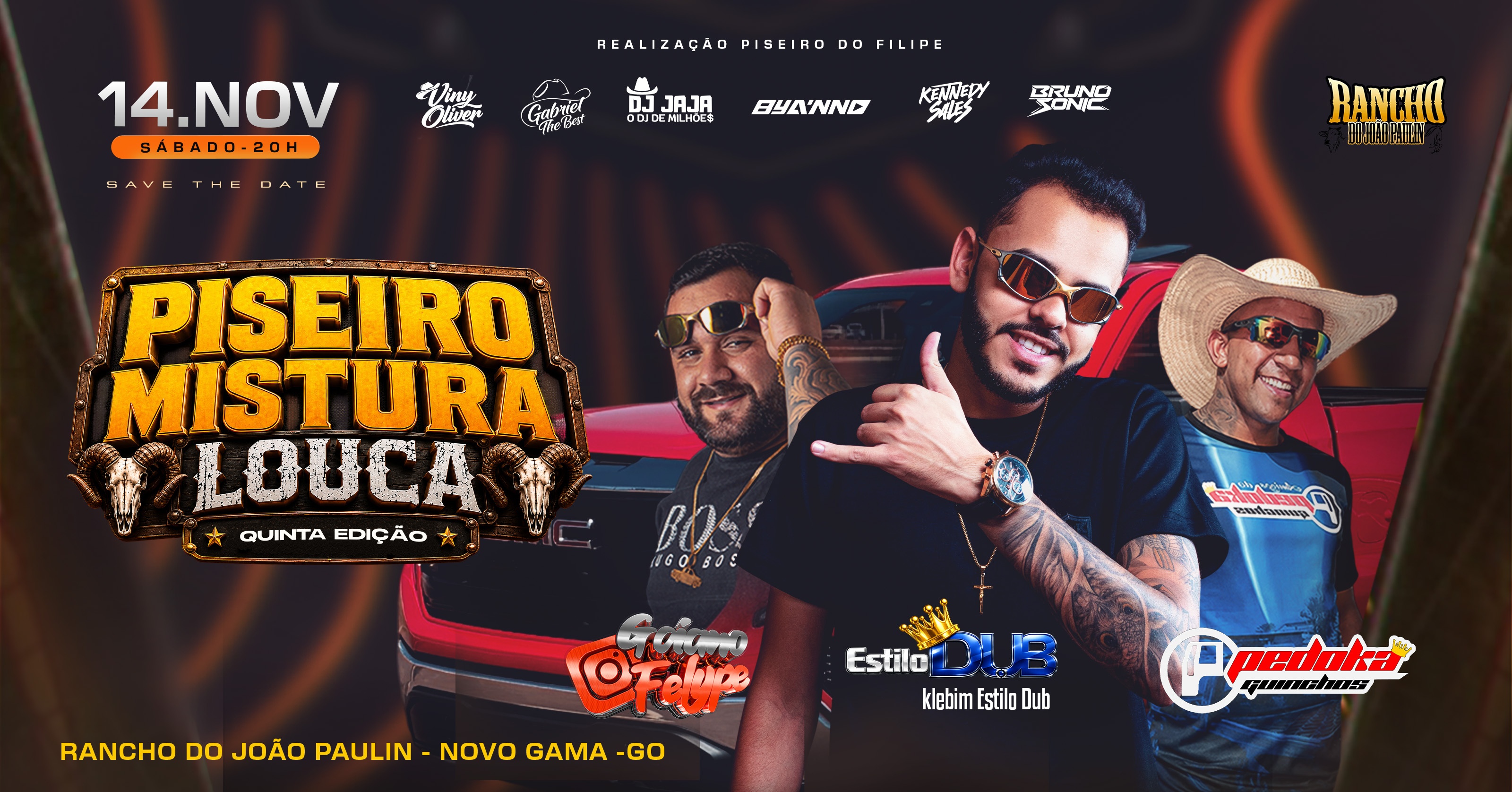 5º Piseiro Mistura Louca - Novo Gama, GO