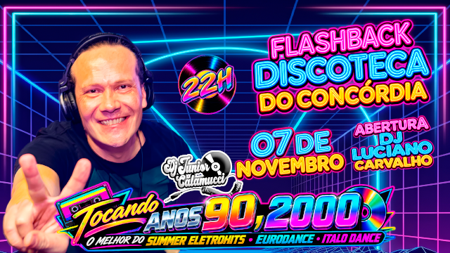 FLASBACK DISCOTECA DO CONCÓRDIA - Porto União, SC