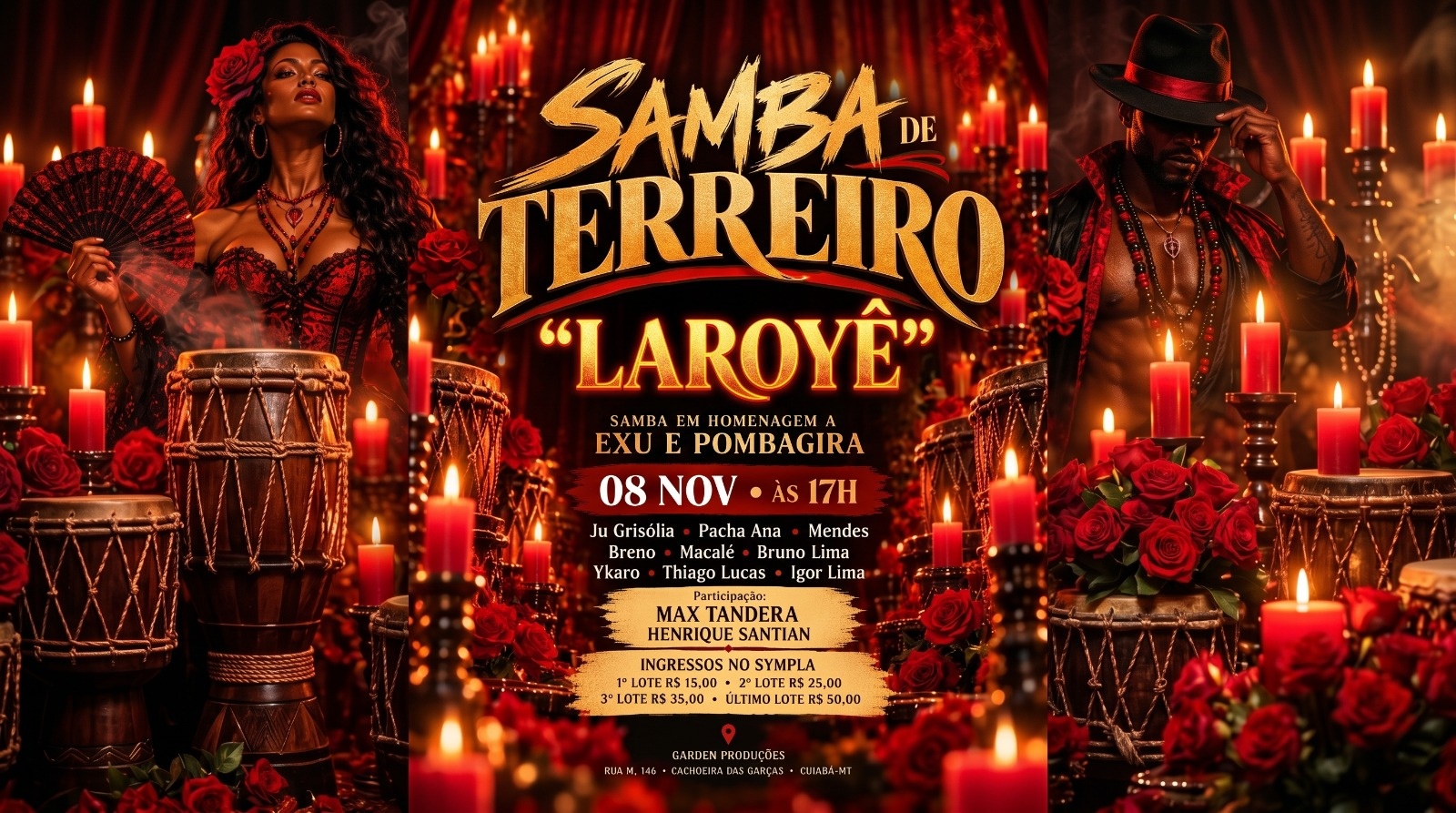 SAMBA DE TERREIRO - Cuiabá, MT