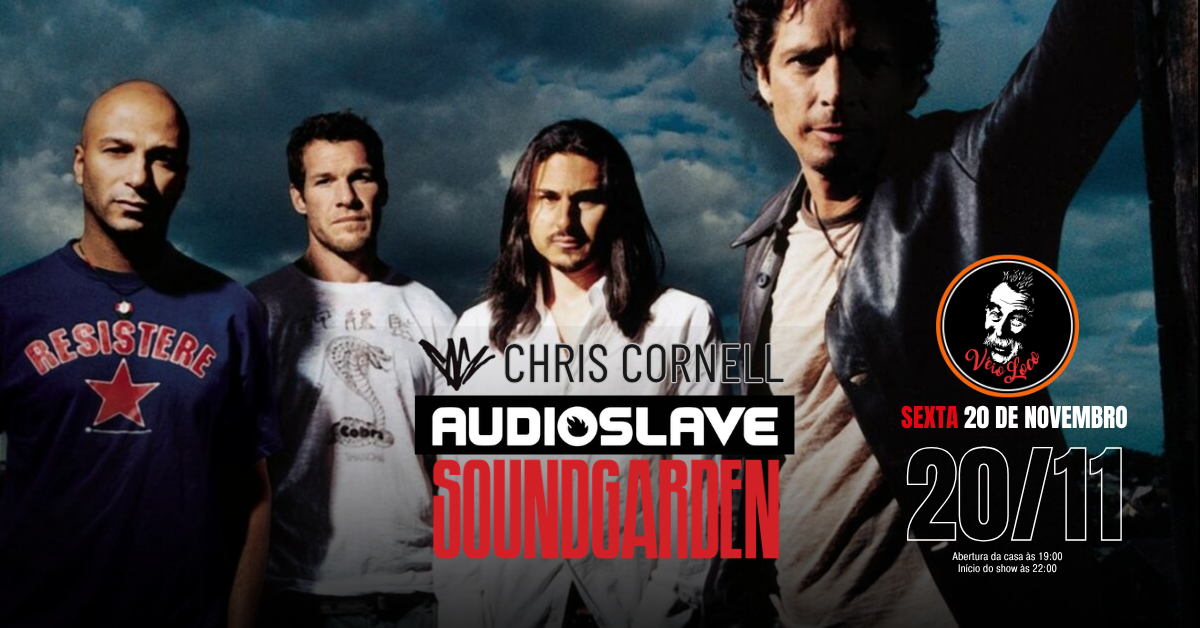 Stonegardentributo traz - Tributo BR a AUDIOSLAVE, SOUNDGARDEN, CHRIS CORNELL. - Caxias do Sul, RS