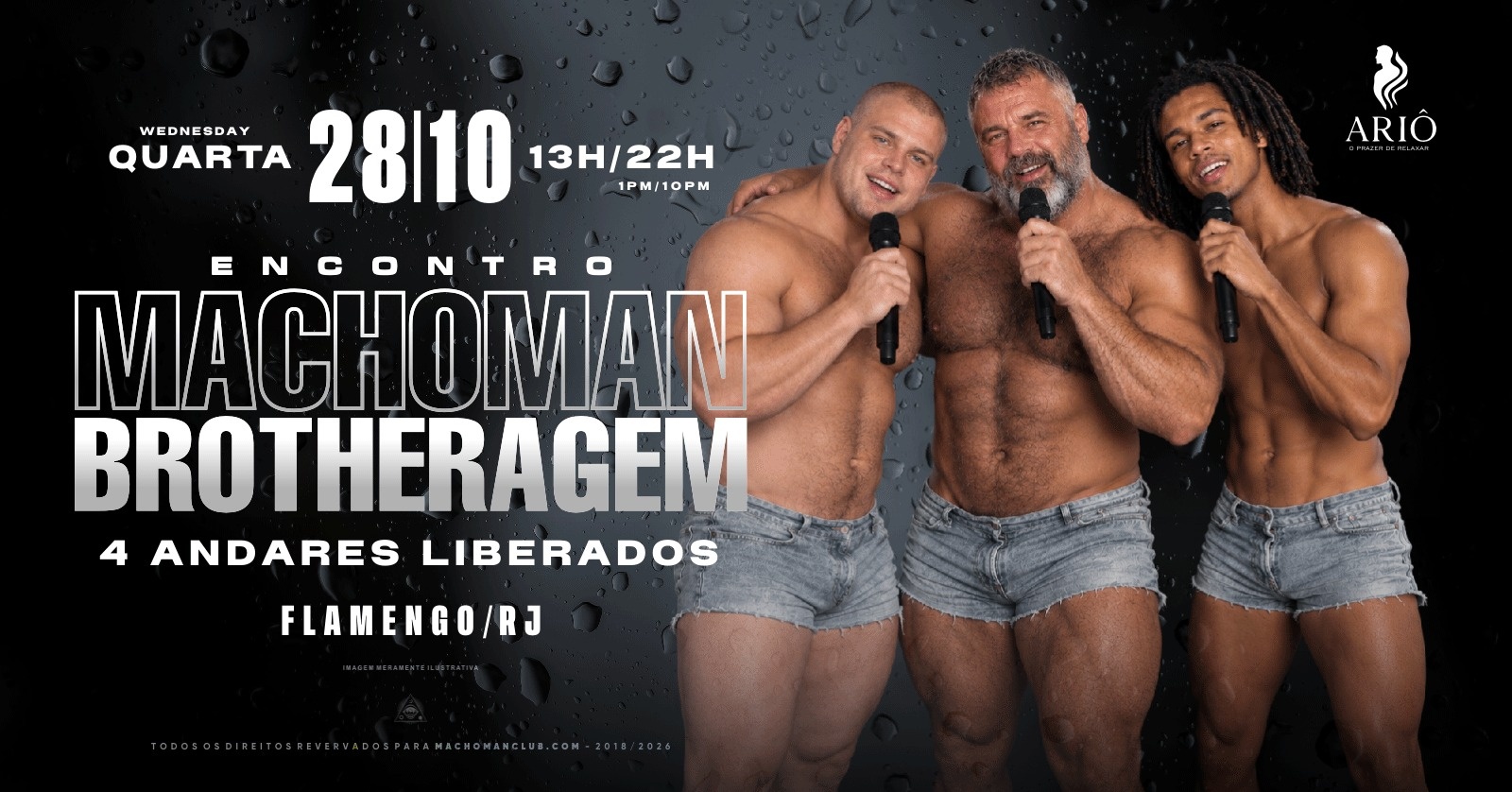 MACHOMAN BROTHERAGEM - Rio de Janeiro, RJ