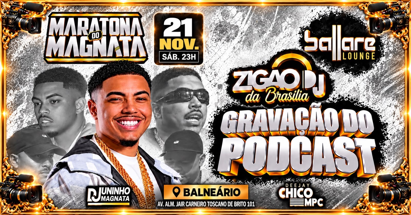 MARATONA DO MAGNATA - DJ ZIGÃO - Angra dos Reis, RJ