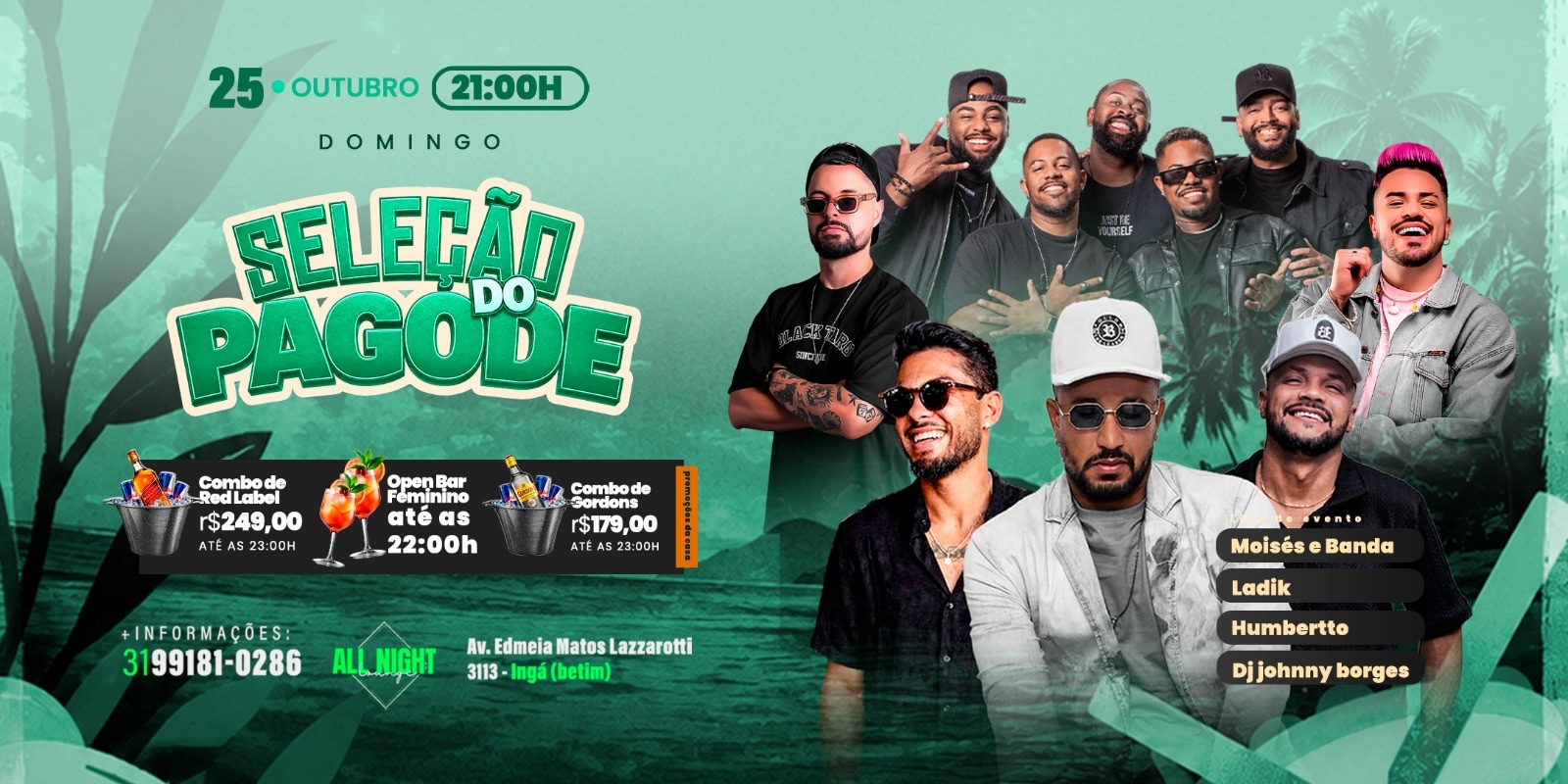 SELEÇÃO DO PAGODE - (ÚLTIMOS OFFS DISPONÍVEIS) - Betim, MG