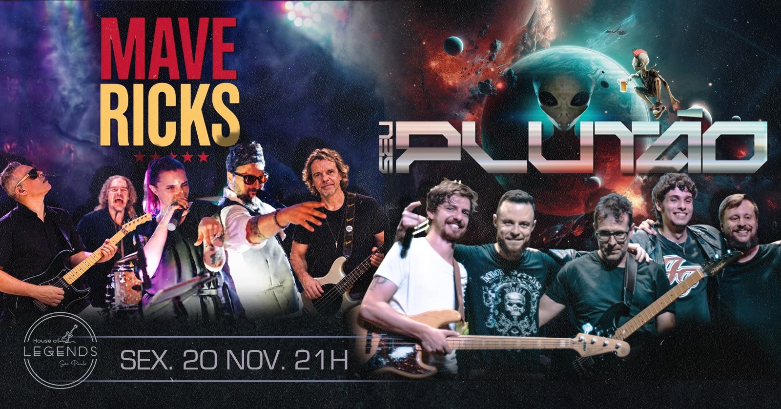 Bandas Maverick e Seu Plutão