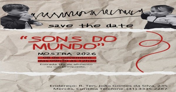 Imagem do evento MOSTRA 2026 - "SONS DO MUNDO"