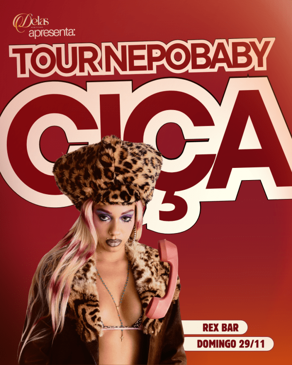 Imagem do evento Delas apresenta: CIÇA - TOUR NEPOBABY