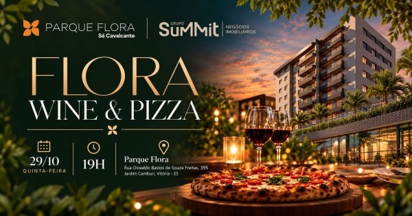 Imagem do evento FLORA WINE & PIZZA