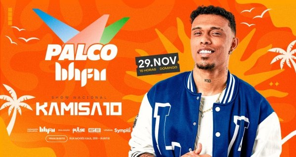 Imagem do evento Kamisa 10 no Palco BHFM - 29/11