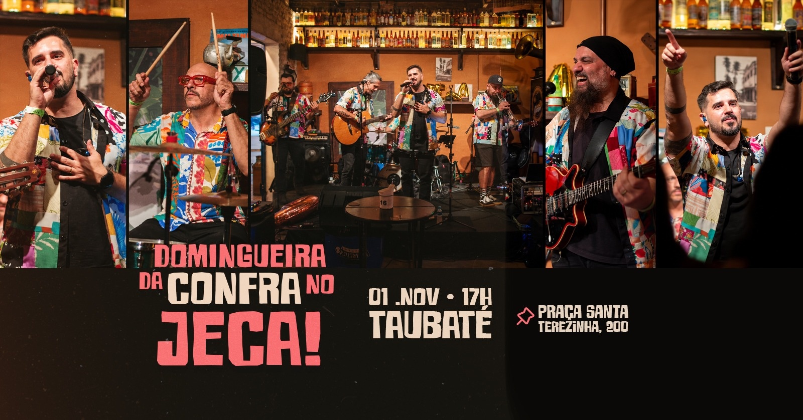 DOMINGUEIRA DA CONFRARIA NO JECA! - Taubaté, SP