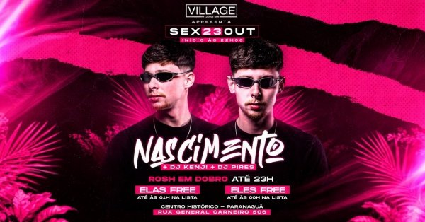 Imagem do evento SEXTA NO VILLAGE