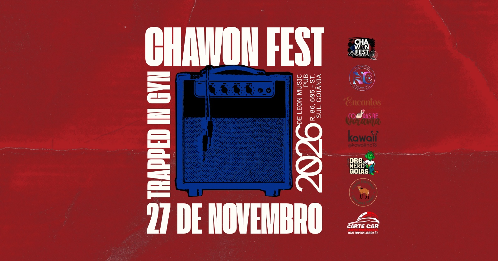 CHAWON FEST- TRAPPED IN GYN - Goiânia, GO