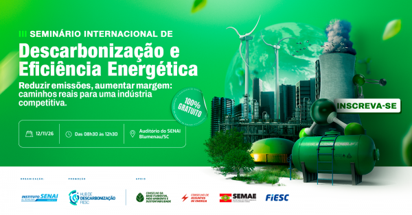 Imagem do evento 3º Seminário Internacional de Descarbonização e Eficiência Energética