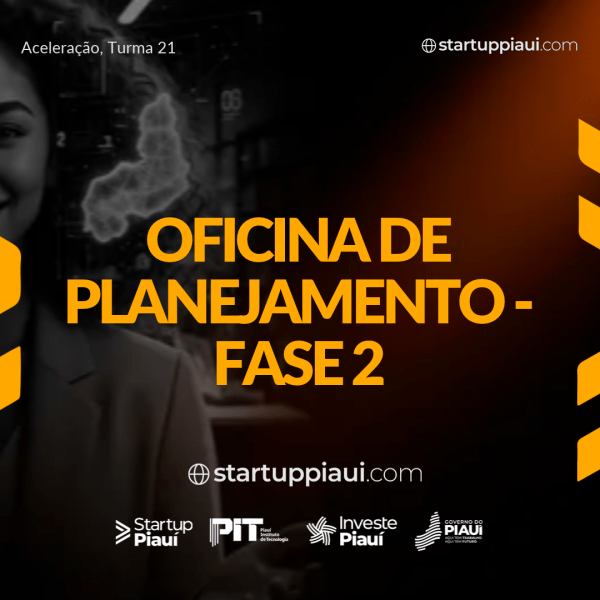 Imagem do evento Oficina #1: Planejamento (Fase 2)  - Turma 21