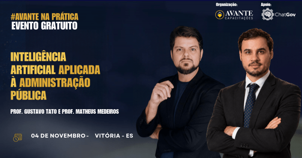 Imagem do evento Inteligência Artificial Aplicada à Administração Pública - Vitória/ES